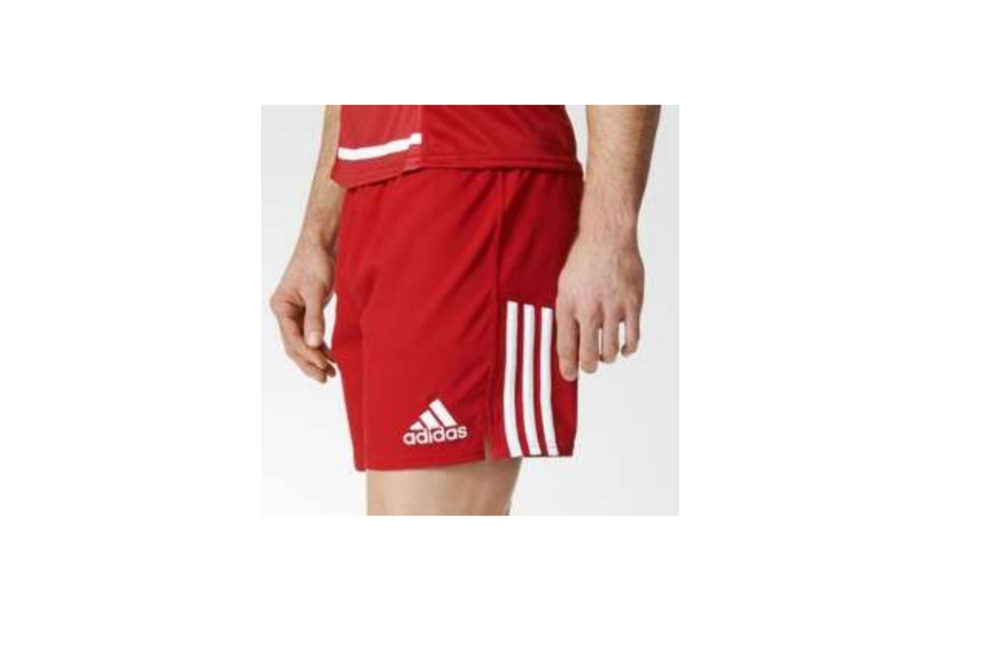 Pantaloncini da gioco Adidas Adulto Rosso